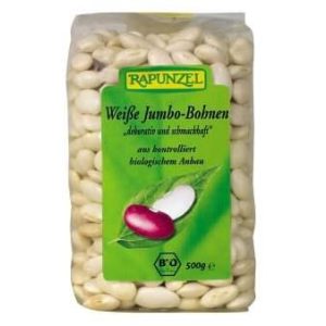 Fehér jumbo bab, bio, Rapunzel (500 g)