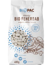 Fehérbab, bio, BIOPac (400g) - 2023/10/05.