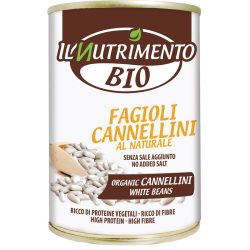   Cannellini fehér bab lében, bio, Il Nutrimento (400g) - 2024/09/30.
