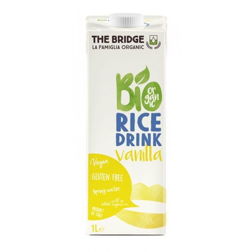Rizs ital, vaníliás, bio, The Bridge (1000 ml)