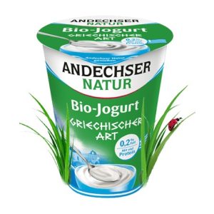 Görög joghurt, natur, bio, Andechser (400g) - 2024/04/30.