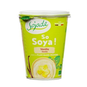 Szója joghurt Bifidussal, vaníliás, bio, Sojade (400g)