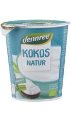 Kókusz joghurt, cukormentes, bio, Dennree (400g) - 2022/12/14.