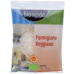 Friss parmezám sajt, finomra reszelt, eredetvédett, bio, Bio Verde (40g) - 2024/02/28.
