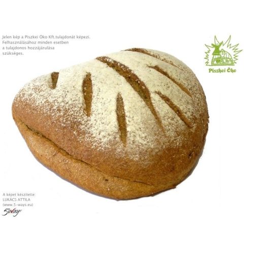 Tarsoly kenyér, bio, Piszke (500g)
