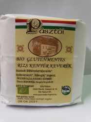 Gluténmentes rizs-kenyérliszt keverék, bio, Pásztó Malom (850g) - 2022/04/21.