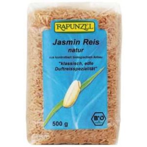 Jázmin rizs, natur, bio, Rapunzel (500 g)