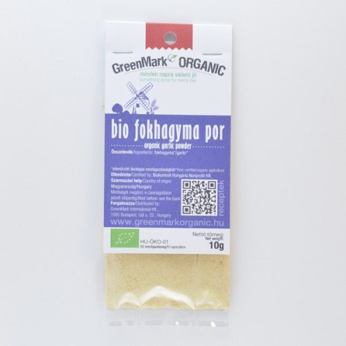 Fokhagymapor csomagban, bio, Greenmark (10g) - 2025/12/31.