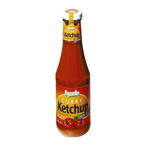 Ketchup, currys, bio, Byodo (500 ml)