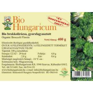 Brokkoli rózsa, fagyasztott, bio, BioHungaricum (400g) - 2023/11/30.