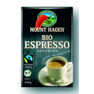 Espresso kávé, őrölt, Fair Trade, bio, Mount Hagen (250g)