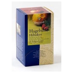   Csipkebogyó hibiszkusz tea, adagoló dobozos, bio, Sonnentor (54g)
