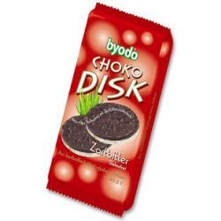 Choko Disk étcsokis rizsszelet, bio, Byodo (65 g / 4 db)