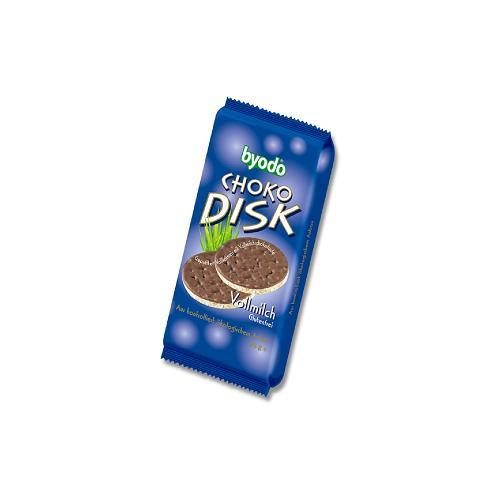 Choko Disk tejcsokis rizsszelet, bio, Byodo (65 g / 4 db)
