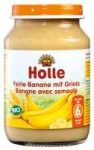 Bébiétel, finom banán búzadarával, bio, Holle (190 g)