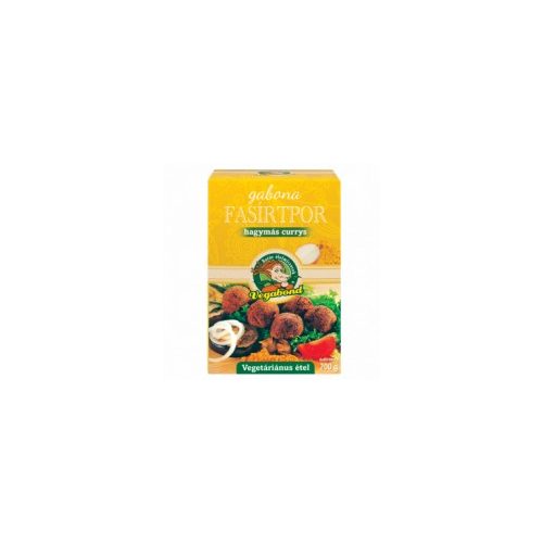 Instant gabonafasírtpor, hagymás-currys, Vegabond (200 g)