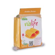 Növényi sajt, cheddar, szeletelt, Violife (200g)