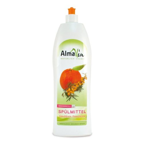 Kézi mosogatószer homoktövissel és mandarinnal, AlmaWin (1000ml) - 2025/07/30.