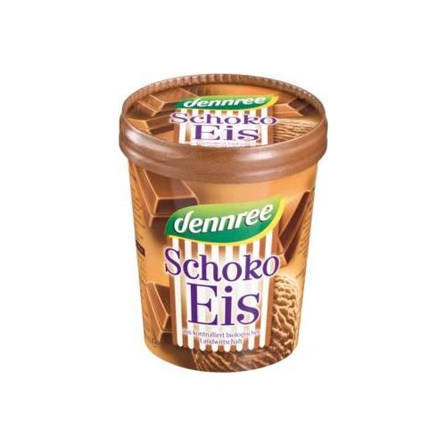 Csokoládé fagylalt, tehéntejes, bio, Dennree (500ml) - 2025/05/23.