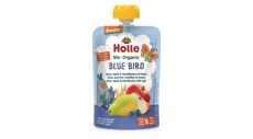 Blue Bird tasakos bébiétel - körte, alma, áfonya zabbal, Demeter, Holle (100g)
