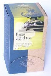 Kínai zöld tea, filteres, adagoló dobozos, bio, Sonnentor (20db)