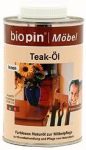 Teak-olaj, színtelen, Biopin (0,5 l)
