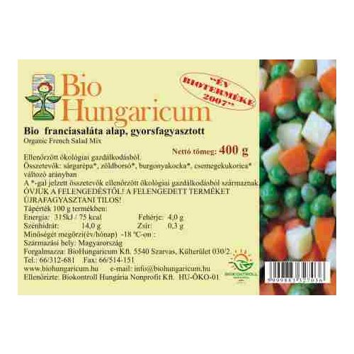 Francia saláta alap, fagyasztott, bio, BioHungaricum (10 kg)