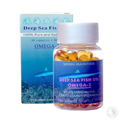 Omega 3 mélytengeri halolaj kapszula, Dr. Chen patika (60*600mg)