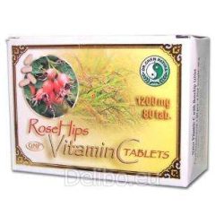   C-vitamin tabletta csipkebogyó kivonattal, Dr. Chen patika (80*1200mg)