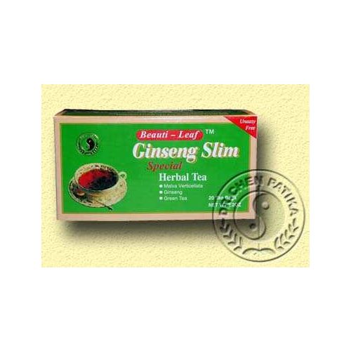 Ginseng Slim fogyasztó tea, filteres, Dr. Chen patika (20 db- os)